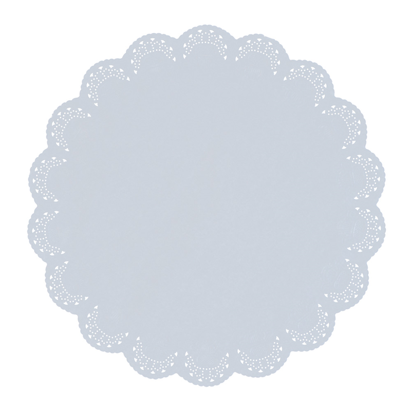 耐油レースペーパー　丸型 16号（300枚入） 1箱（ご注文単位1箱）【直送品】