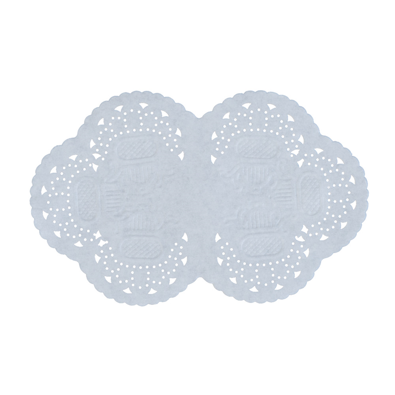 耐油レースペーパー　小判型 7号（500枚入） 1箱（ご注文単位1箱）【直送品】