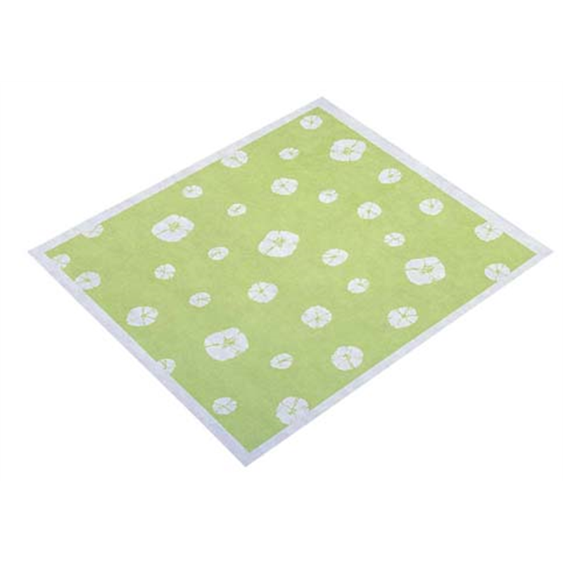 不織布シート　アラカルト　（20枚入） 750　紋　グリーン 1袋（ご注文単位1袋）【直送品】