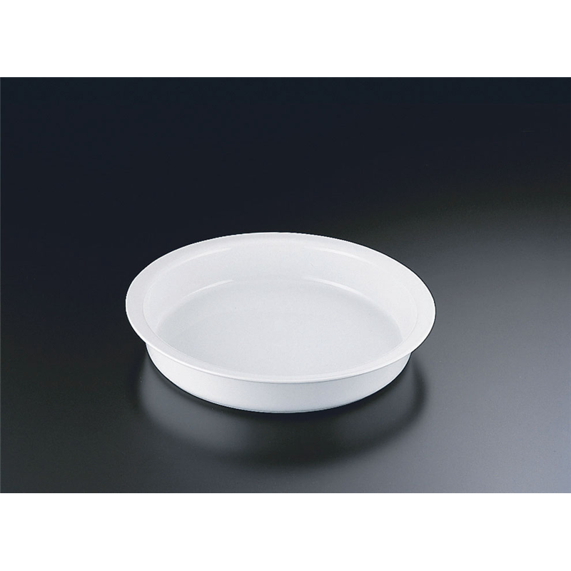 陶器製　丸型フードパン　仕切無  1箱（ご注文単位1箱）【直送品】