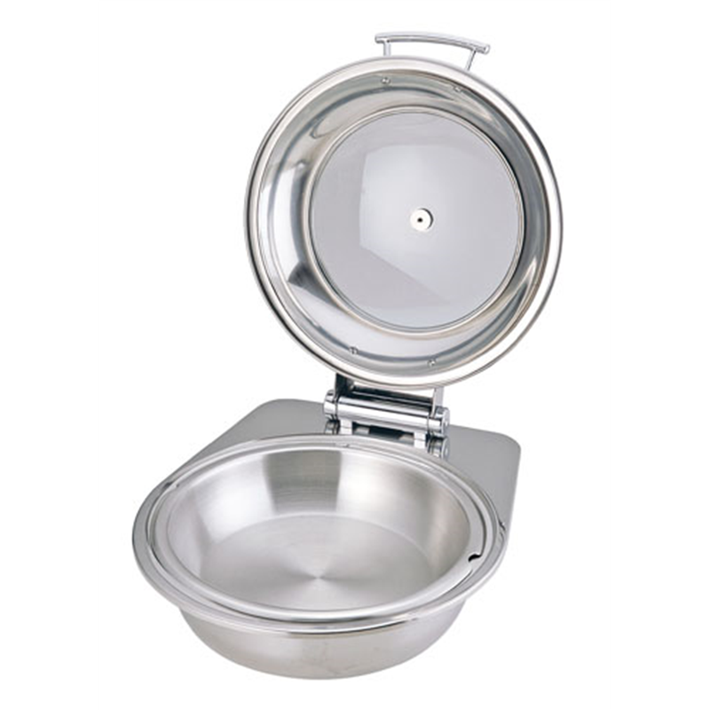 KINGO窓付きカバー式丸チェーフィング 小D105-S用　ガラスカバー 1箱（ご注文単位1箱）【直送品】