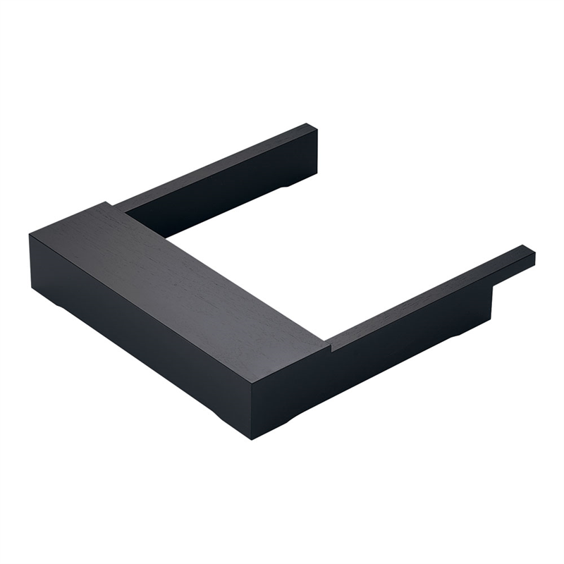 IH調理器用 ウッドフレーム 黒 1箱(ご注文単位1箱)【直送品】