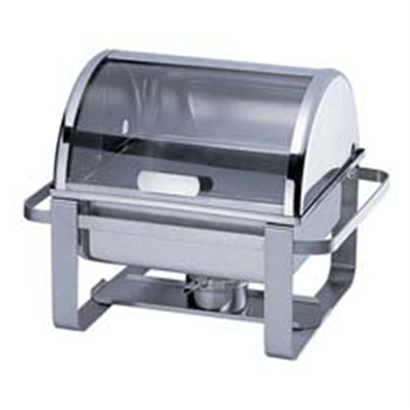 KINGO　角回転カバー式チェーフィング 2104（Hオープン・透明蓋） 1箱（ご注文単位1箱）【直送品】