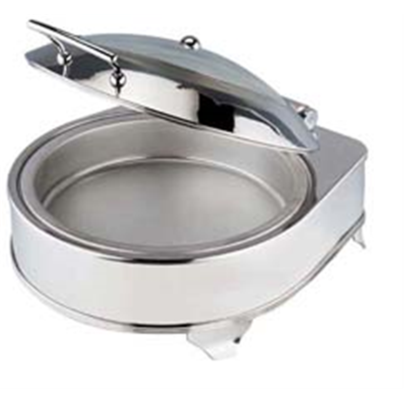 KINGO電気丸チェーフィングディッシュ （ガラスカバータイプ）D201 1箱（ご注文単位1箱）【直送品】