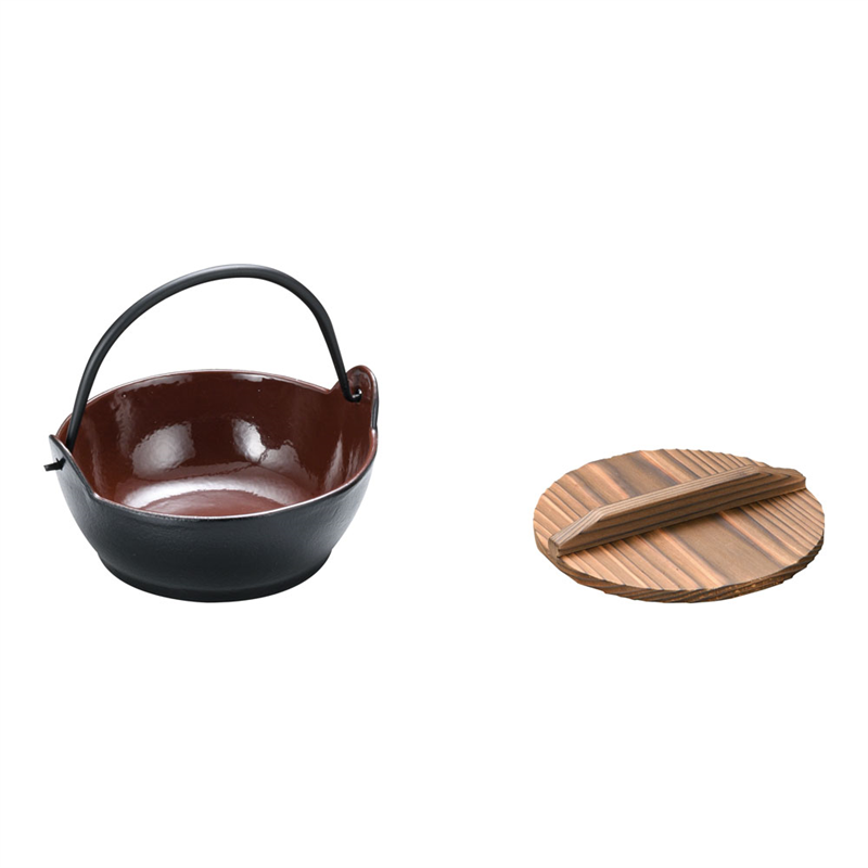 (S)電磁用 みやま鍋 16cm 1箱(ご注文単位1箱)【直送品】