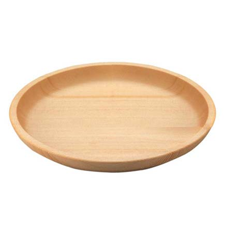 白木ディナー皿・スタッキング 38431 1袋（ご注文単位1袋）【直送品】