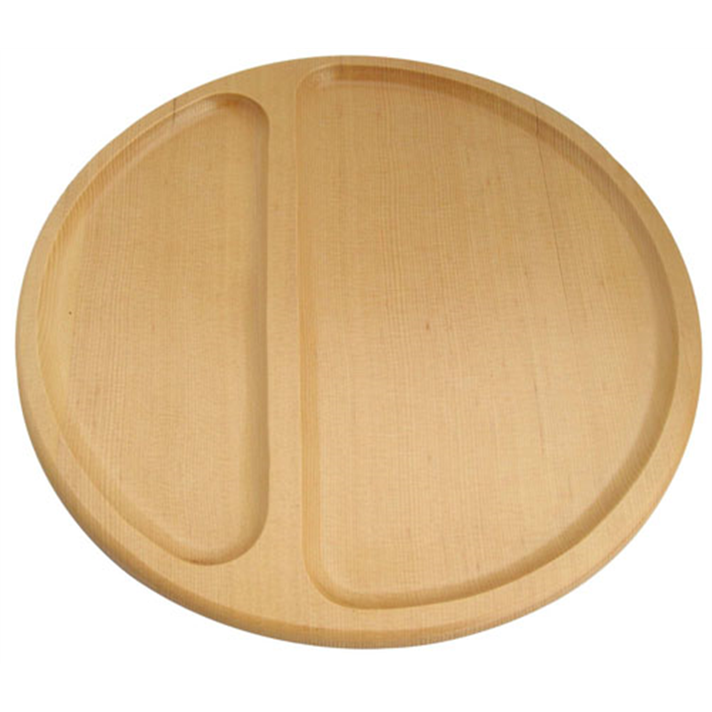 ビュッフェプレート（天然木） ma-2718　ハーフ 1袋（ご注文単位1袋）【直送品】
