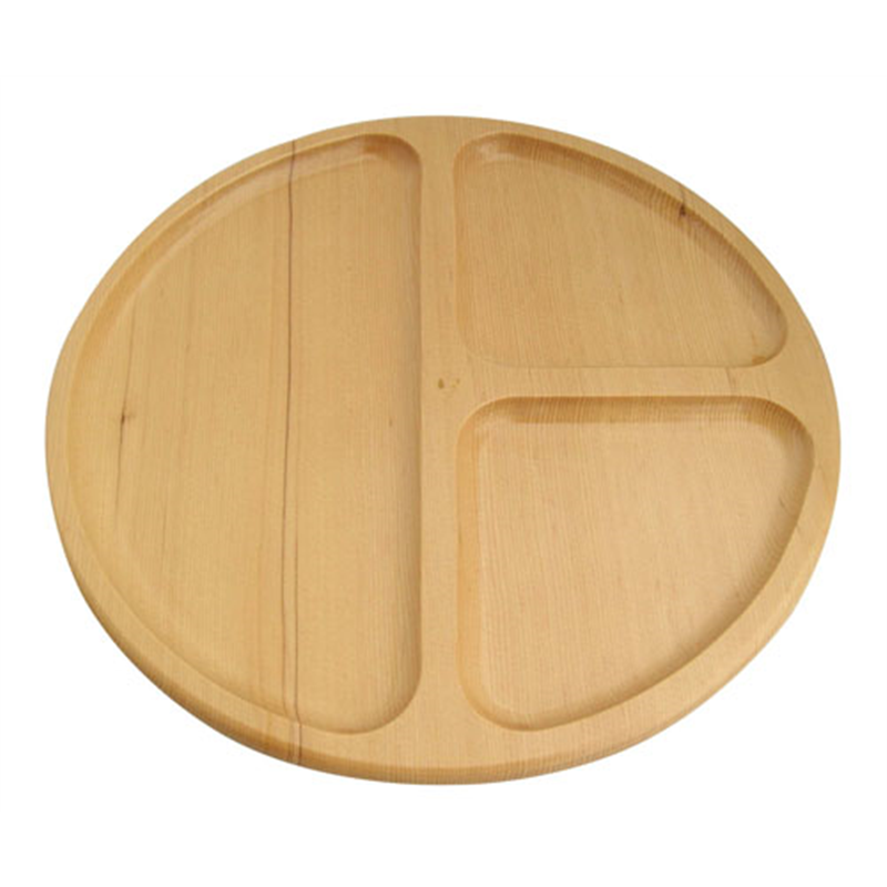 ビュッフェプレート（天然木） ma-2726　T-トリプル 1袋（ご注文単位1袋）【直送品】