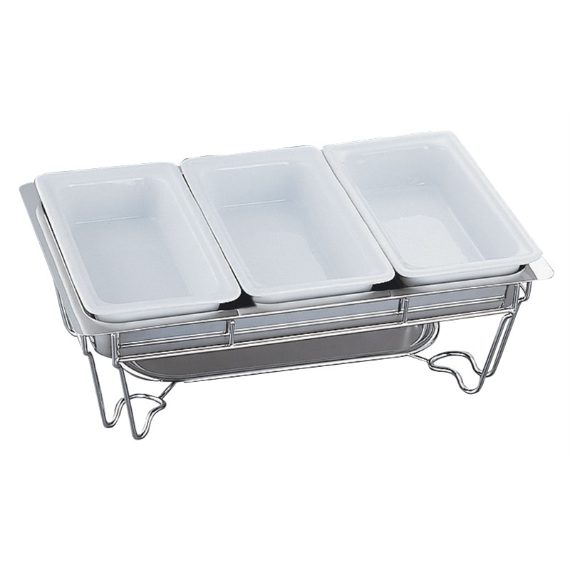 ヴァンセンヌ　チェーフイングTKG仕様 3コンパートメント1／3サイズ 1個（ご注文単位1個）【直送品】