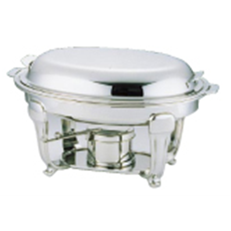 UK18-8スタッキングバロン 小判 チェーフィングデッシュ151/2吋 1袋(ご注文単位1袋)【直送品】