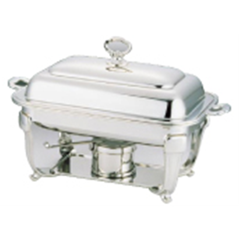 UK18-8バロン角チェーフィング シングル 16インチ 1袋(ご注文単位1袋)【直送品】