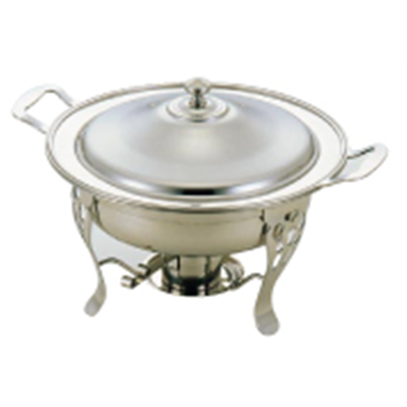 UK18-8共柄丸チェーフィングデッシュ 131／2インチ 1袋（ご注文単位1袋）【直送品】