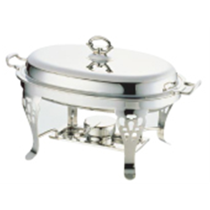 SW18-8共柄小判チェーフィングデッシュ 111/2インチ 1箱(ご注文単位1箱)【直送品】