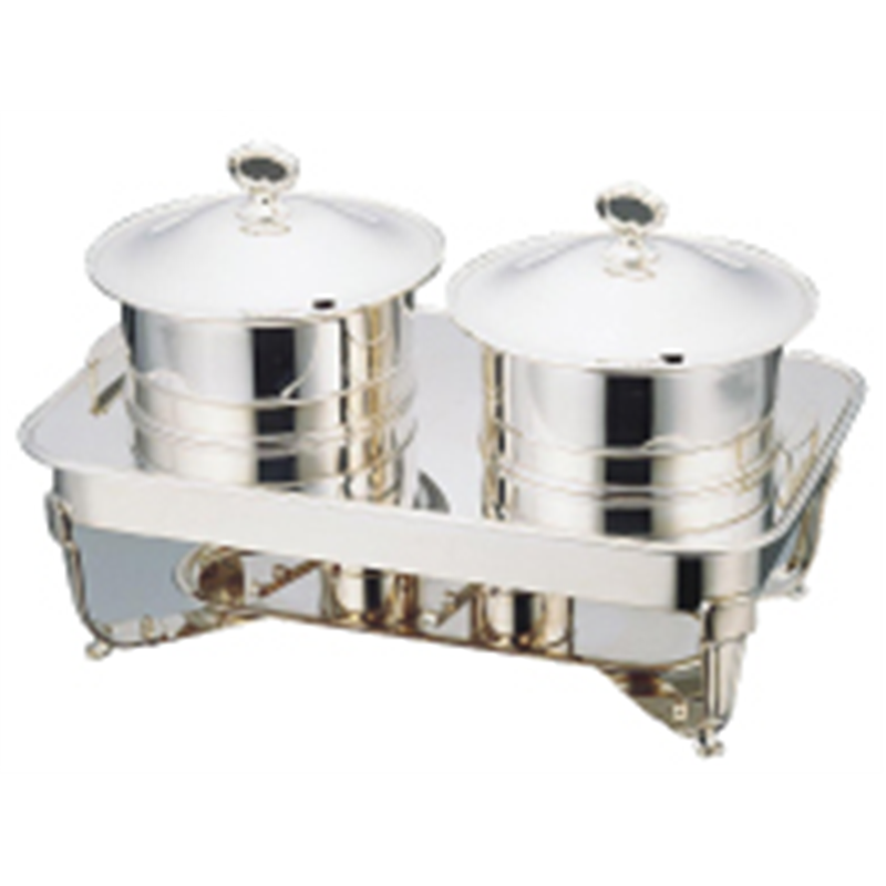 UK18-8角スープステーション〈L〉  1袋（ご注文単位1袋）【直送品】