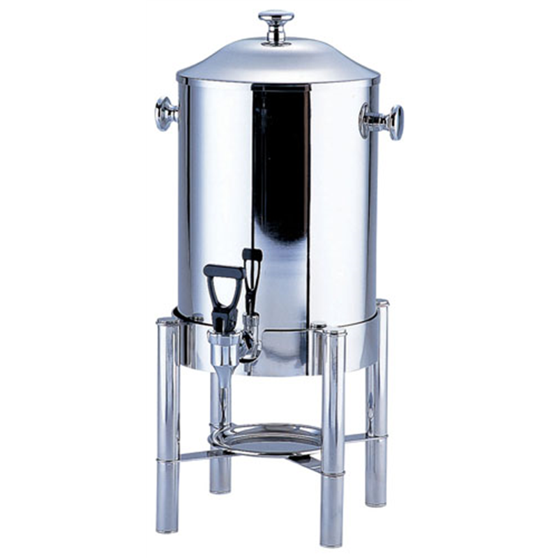 UK18-8コーヒーアーン (固形ランプ付) 1個(ご注文単位1個)【直送品】