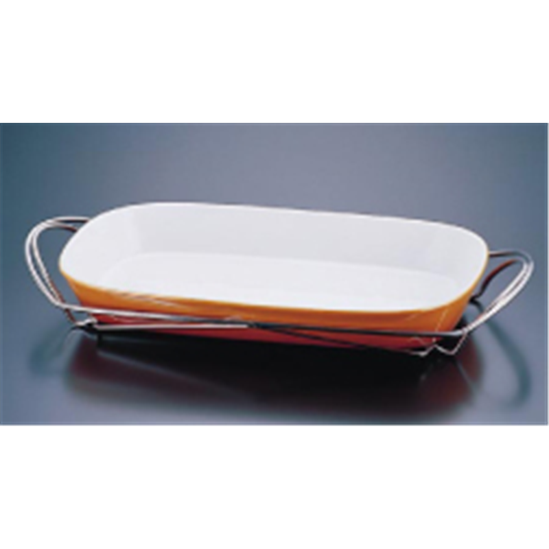 SAシャトレ　角グラタンセット 8-1011-44B 1個（ご注文単位1個）【直送品】