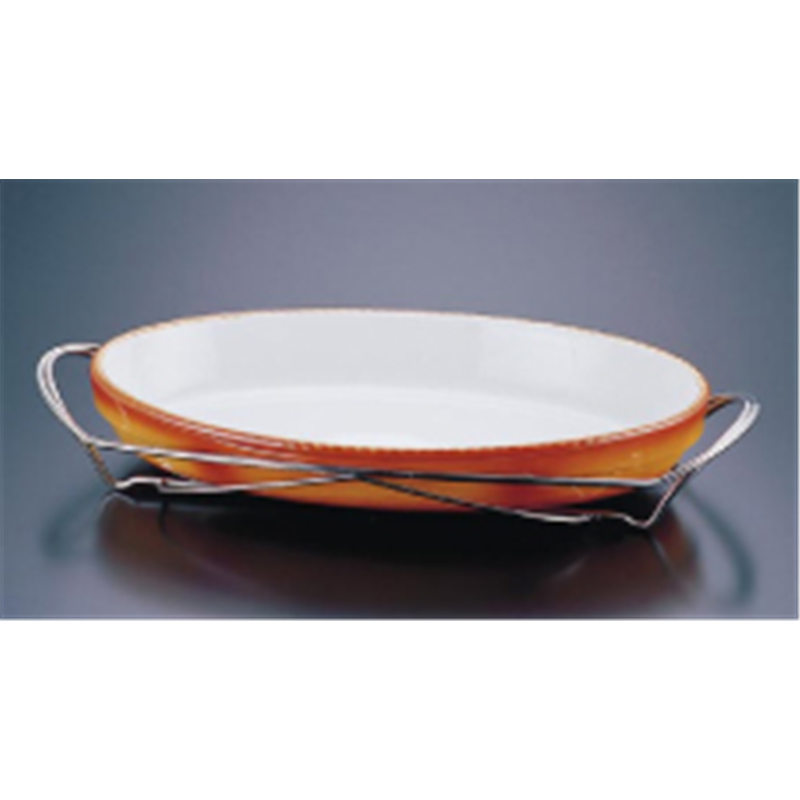 SAシャトレ　小判グラタンセット 12-3011-40B 1個（ご注文単位1個）【直送品】