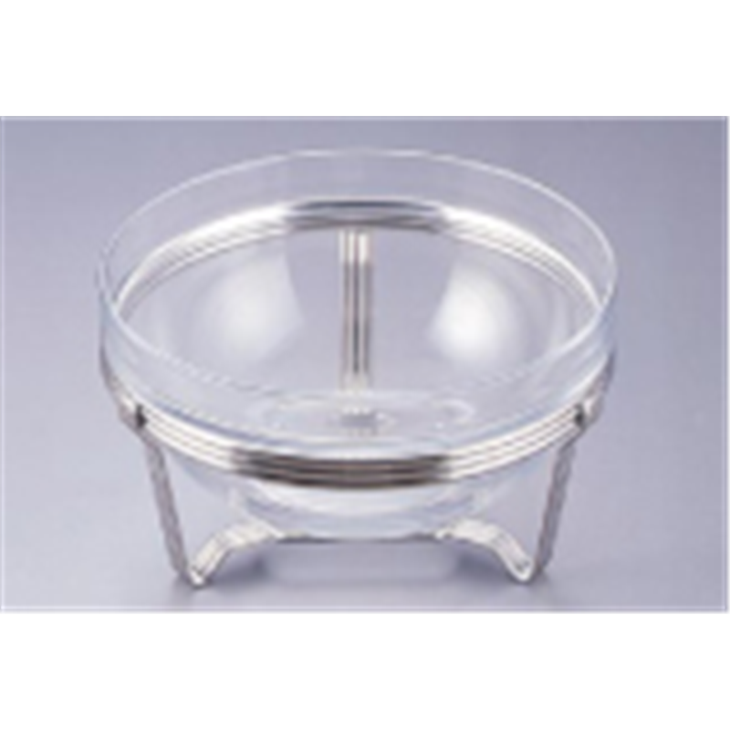 TKG18-8アストラル　サラダボール スタンドセット　23cm 1個（ご注文単位1個）【直送品】