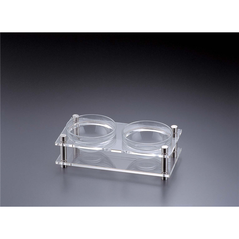 アクリル　コンディメントスタンド 1段2穴　B30-4 1箱（ご注文単位1箱）【直送品】