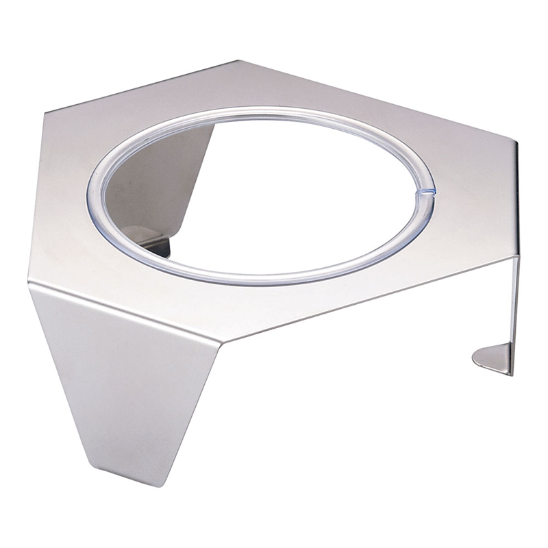 ステンレスサラダボール　スタンド1穴 大用 1個（ご注文単位1個）【直送品】