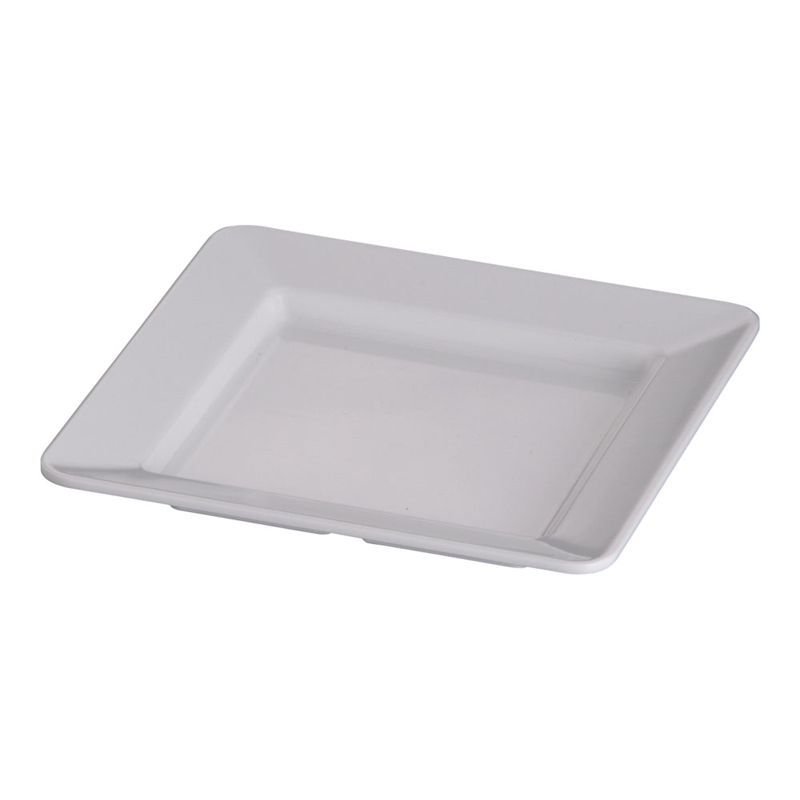 イーファイ　メラミン　ディド正角皿 9in　MEDP-101609 1個（ご注文単位1個）【直送品】