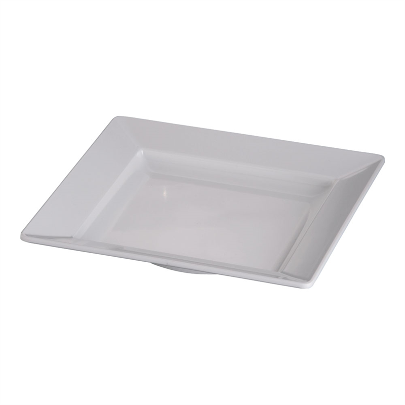 イーファイ　メラミン　ディド正角皿 131／4MEDP101613 1個（ご注文単位1個）【直送品】