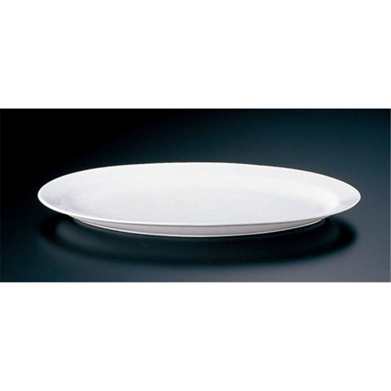グランデビアンカ　オーバルプレート GB1233　（L） 1個（ご注文単位1個）【直送品】