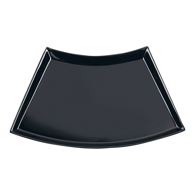 ラックBコンセプト　ビュッフェディッシュ 大　ブラック 1個（ご注文単位1個）【直送品】