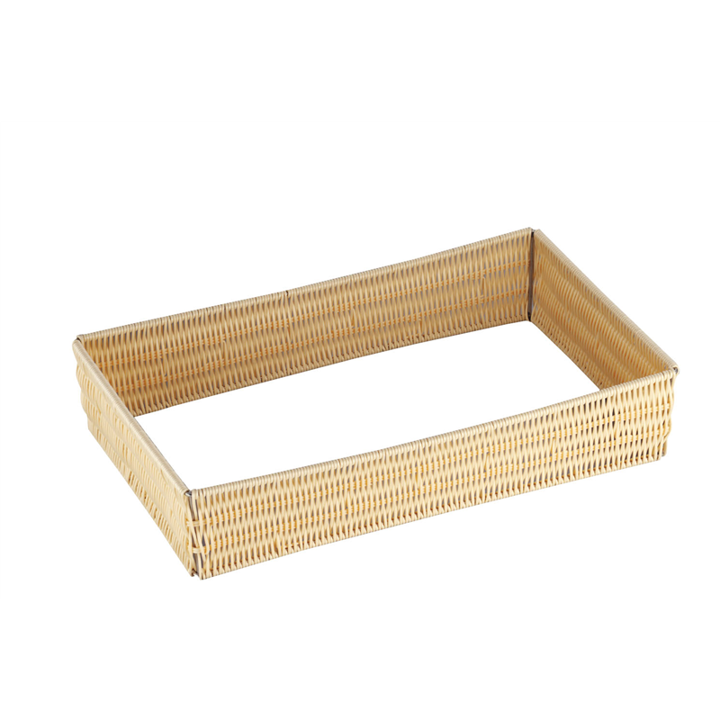 樹脂ラタン　ガストロノームパンフレーム 1／1サイズ　ナチュラル 1個（ご注文単位1個）【直送品】