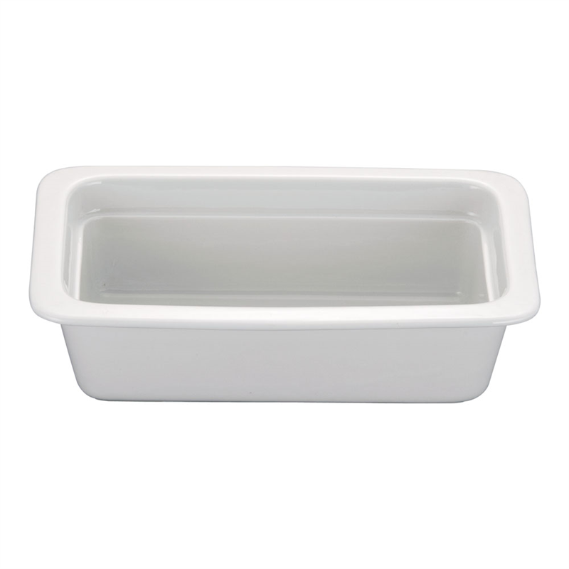 ロイヤル陶器製 角ガストロノームパン PB625-14 1/4 ホワイト 1箱(ご注文単位1箱)【直送品】