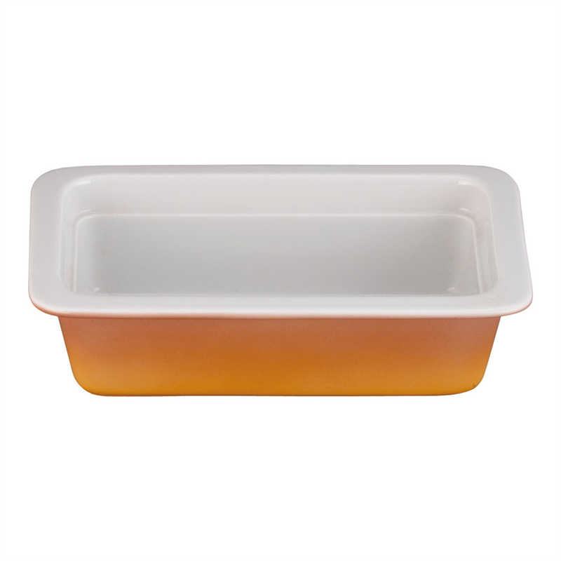 ロイヤル陶器製 角ガストロノームパン PC625-14 1/4 カラー 1箱(ご注文単位1箱)【直送品】