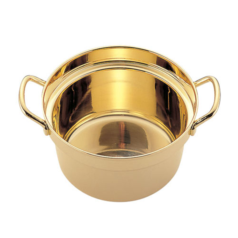 TKG18-8プチセイロ鍋（金メッキ付）  1袋（ご注文単位1袋）【直送品】