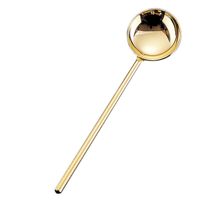 TKG18-8プチ中華お玉（金メッキ付）  1袋（ご注文単位1袋）【直送品】