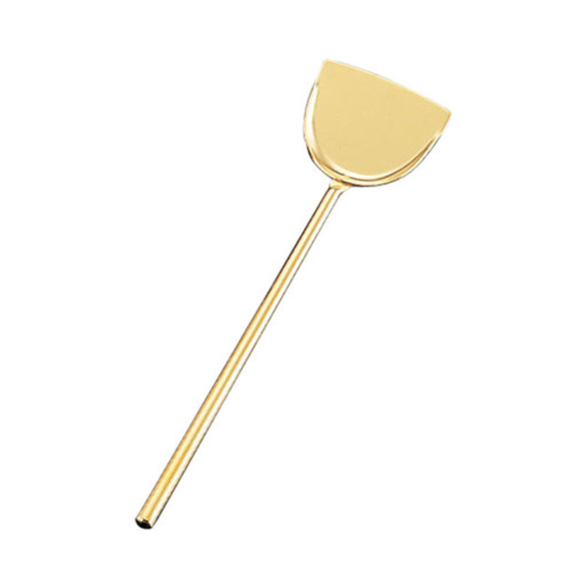 TKG18-8プチ中華ヘラ（金メッキ付）  1袋（ご注文単位1袋）【直送品】