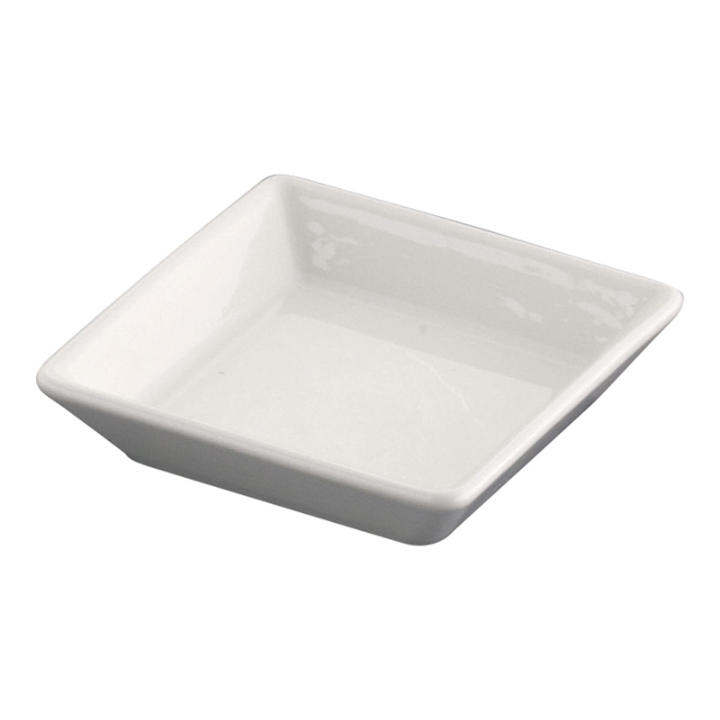 TKG　AM　スクエア　デザートプレート BA2899（6ヶ入） 1箱（ご注文単位1箱）【直送品】