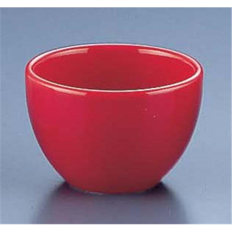 丸型珍味入 D-125　赤 1個（ご注文単位1個）【直送品】