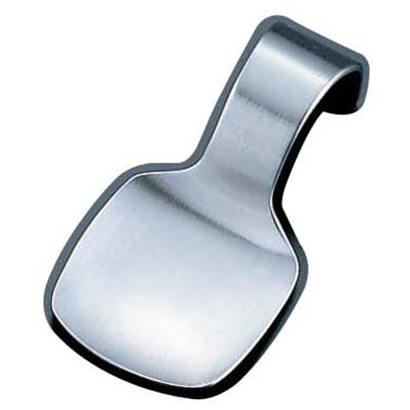 18-8アミューズメントスプーン ベントハンドル　スクウェアー 1袋（ご注文単位1袋）【直送品】