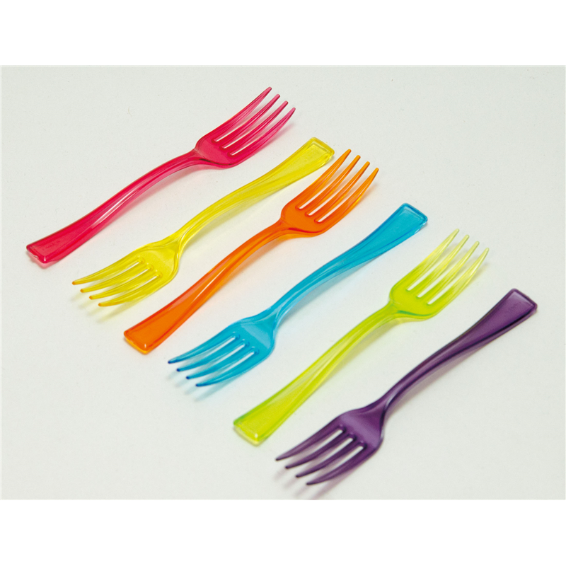 モザイク　ミニテイスティングフォーク 48本セット 1箱（ご注文単位1箱）【直送品】