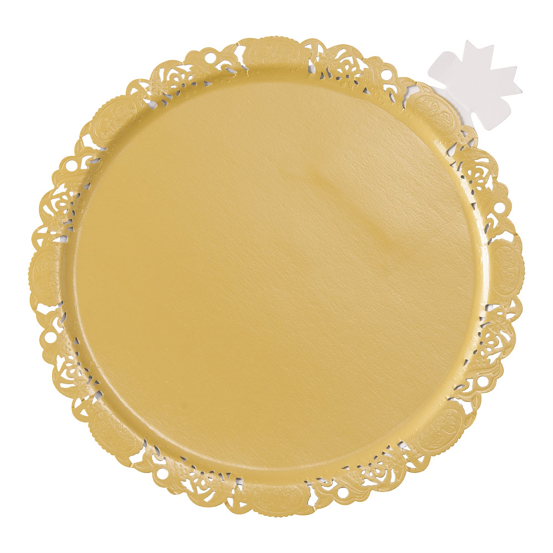 デコラプレート　エンジェル（25枚入） ゴールド50 1袋（ご注文単位1袋）【直送品】