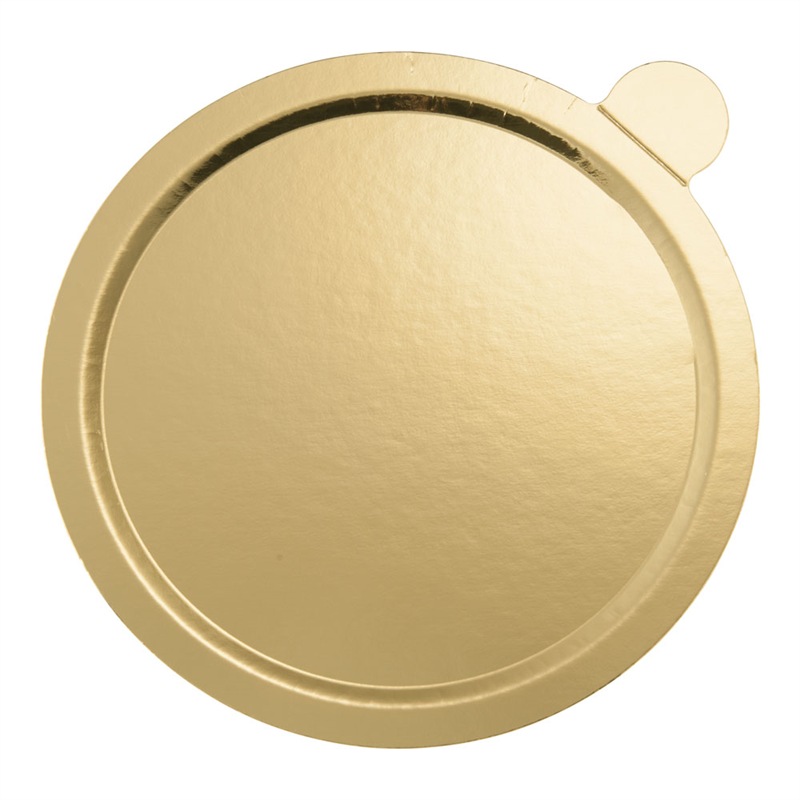 デコラプレートカルトンロンド（25枚入） JゴールドY60 1袋（ご注文単位1袋）【直送品】