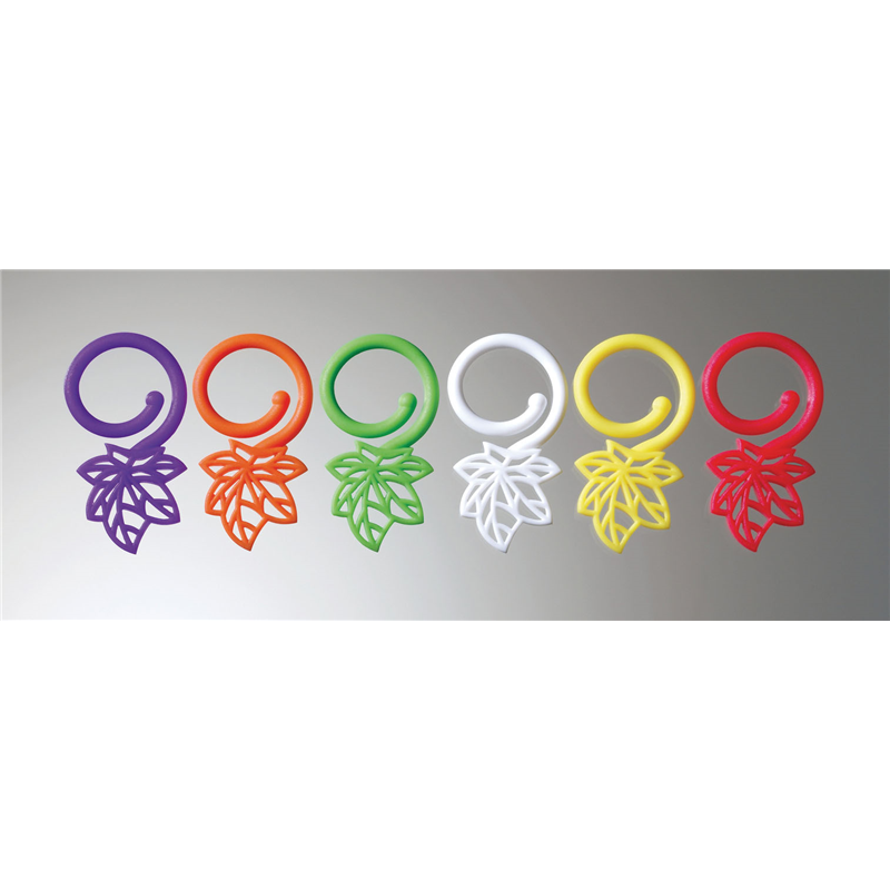 シリコン　ステムウェア　チャームセット WC-3-L　グレープリーフ 1袋（ご注文単位1袋）【直送品】