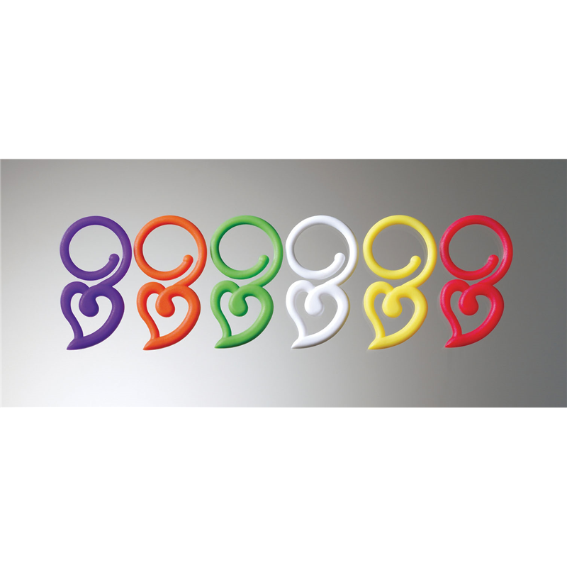 シリコン　ステムウェア　チャームセット WC-3-H　ハート 1袋（ご注文単位1袋）【直送品】