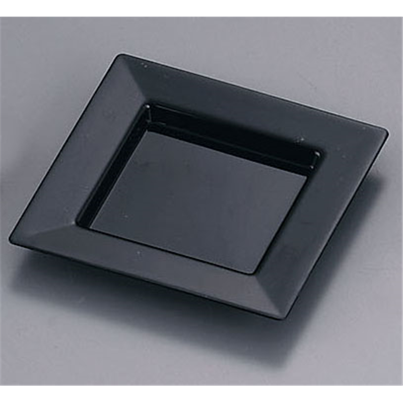 ソリア　プレート75×75　（25枚入） PS30303　ブラック 1袋（ご注文単位1袋）【直送品】