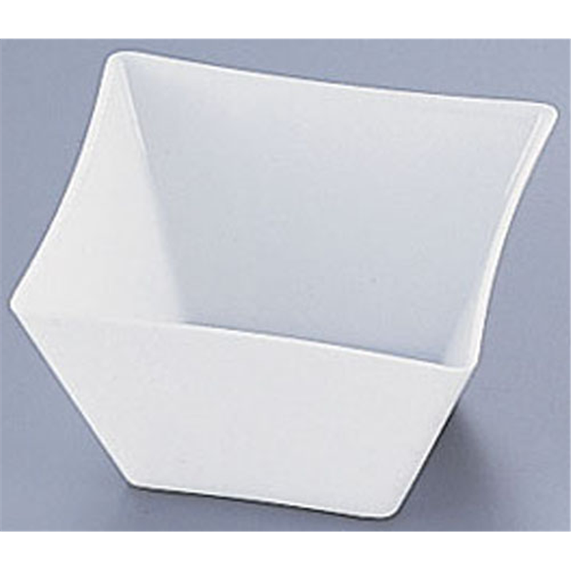 ソリア　ミニキューブカーブエッジ50個入 PS32162　ホワイト 1袋（ご注文単位1袋）【直送品】