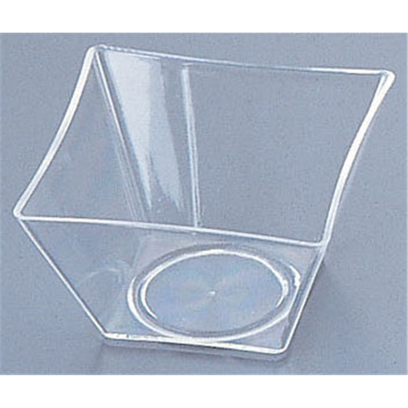 ソリア　ミニキューブカーブエッジ12個入 FF02000　クリア 1袋（ご注文単位1袋）【直送品】