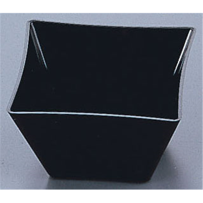 ソリア　ミニキューブカーブエッジ12個入 FF02015　ブラック 1袋（ご注文単位1袋）【直送品】