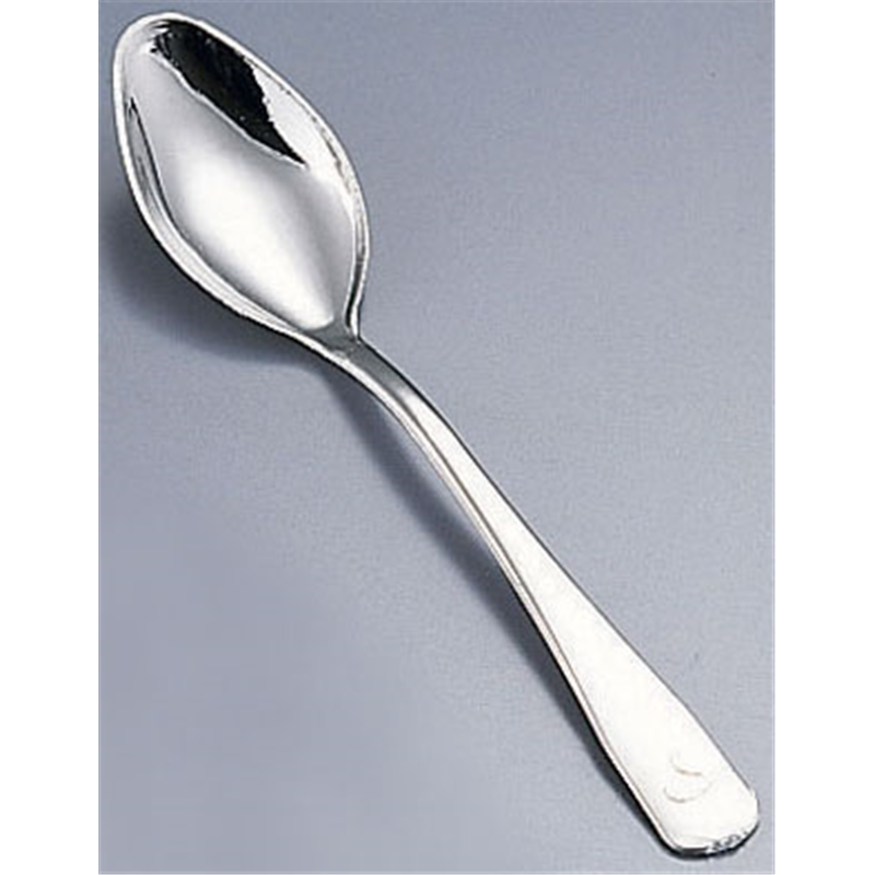 ソリア　ミニスプーン　（250本入） CS50724　シルバー 1袋（ご注文単位1袋）【直送品】