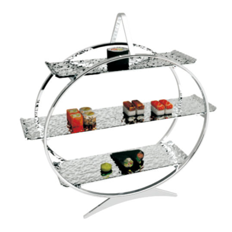 KINGO　オーバルフードフレーム 小（ステンレスプレート） 1個（ご注文単位1個）【直送品】