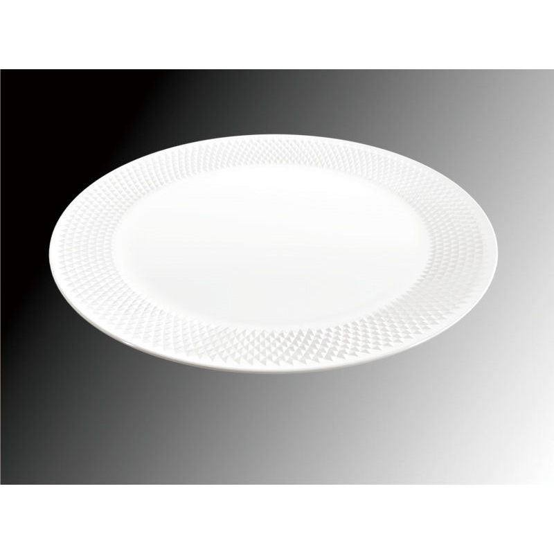 KINGO　網目模様　丸プレート 大 1個（ご注文単位1個）【直送品】