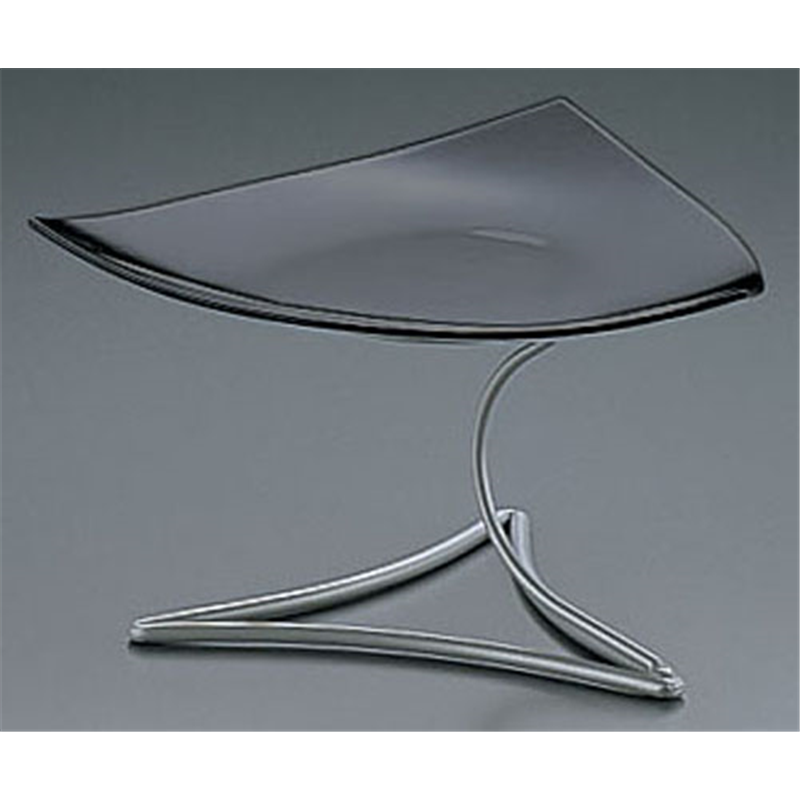 ML　アイアンシェイププレートスタンド Cod.407.02ブラック 1箱（ご注文単位1箱）【直送品】